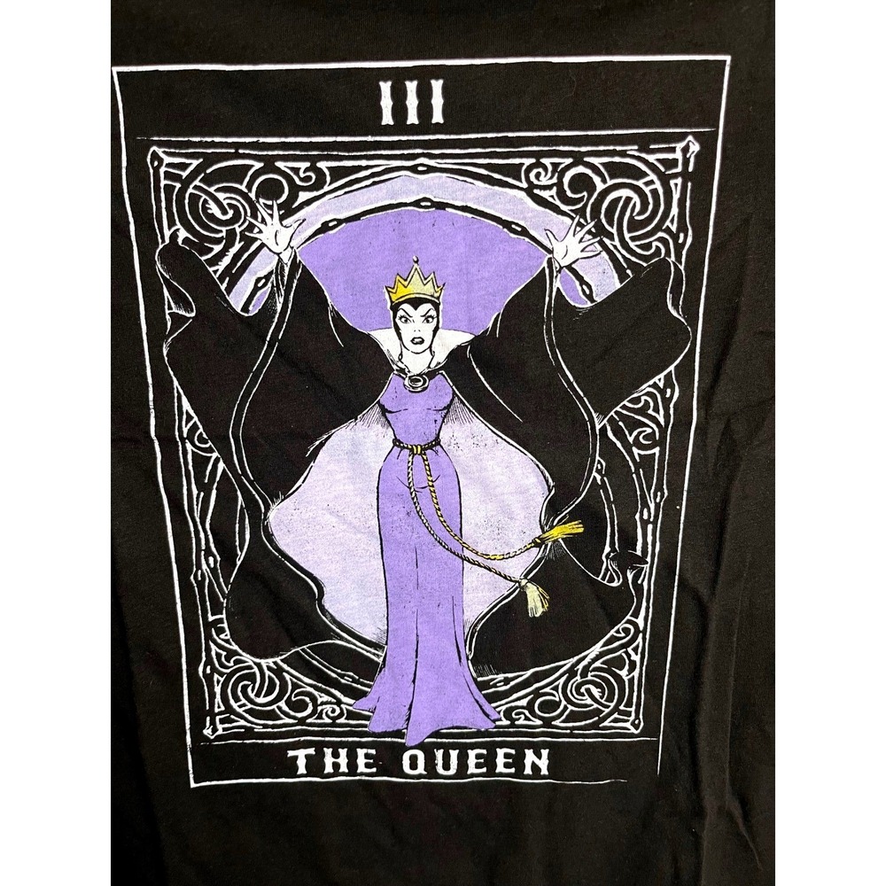 NWT Torrid Disney Evil Queen Tarot Card Classic Cotton Crew Tee‎ 2X